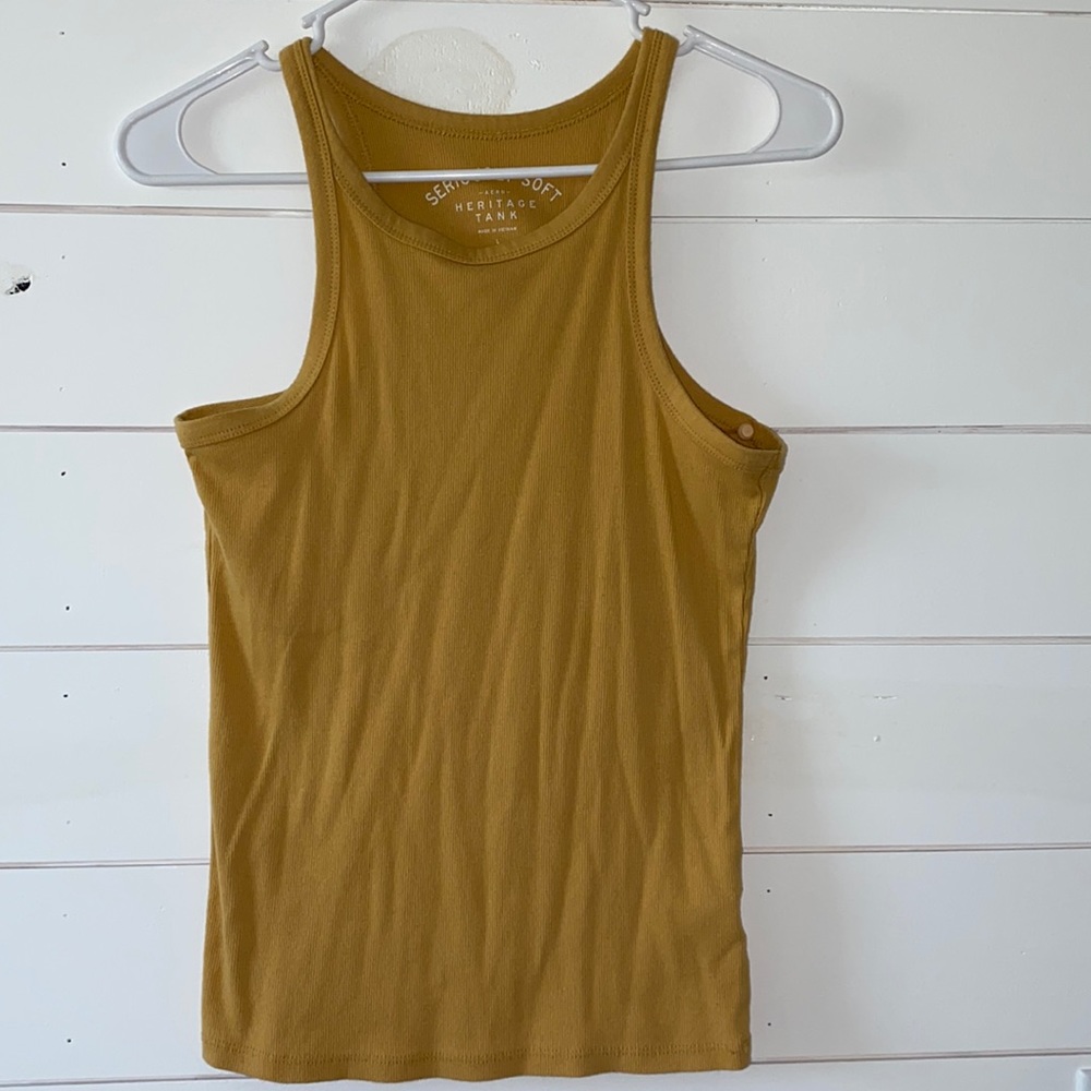 Mustard Yellow Tank Top